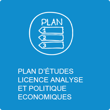 PLAN D’études Licence Analyse et Politique Economiques_